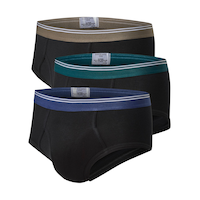 Caleçon de base élastique pour hommes, Denver Hayes, paquet de 3 Front_Angled_Left