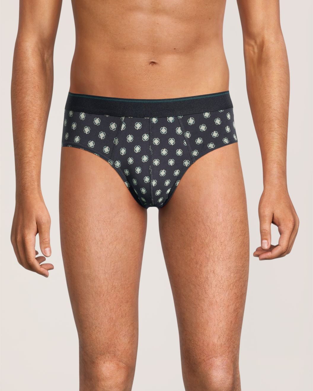 Caleçon sport teint en fil pour hommes, Denver Hayes, paquet de 4