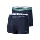 Denver Hayes Men's 2 pk Fashion driWear Trunk Briefs Front_Angled_Left