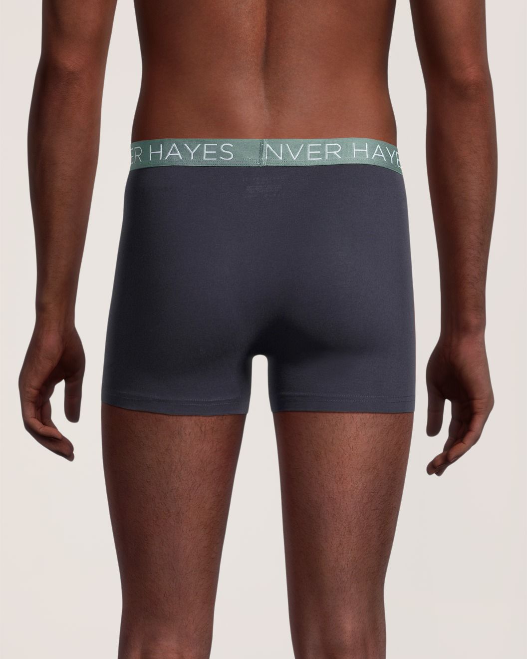 Denver Hayes Men's 2 pk Fashion driWear Trunk Briefs