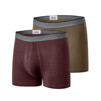 Caleçon court mode en bambou pour hommes, Denver Hayes, paquet de 2 Front_Angled_Left