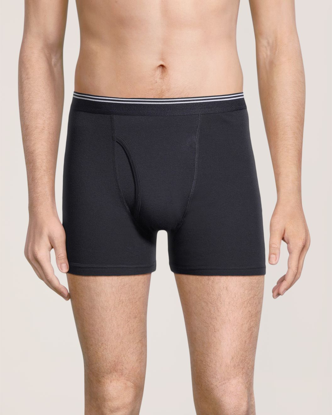 Denver Hayes Men's 3 pk Solid Boxers Briefs