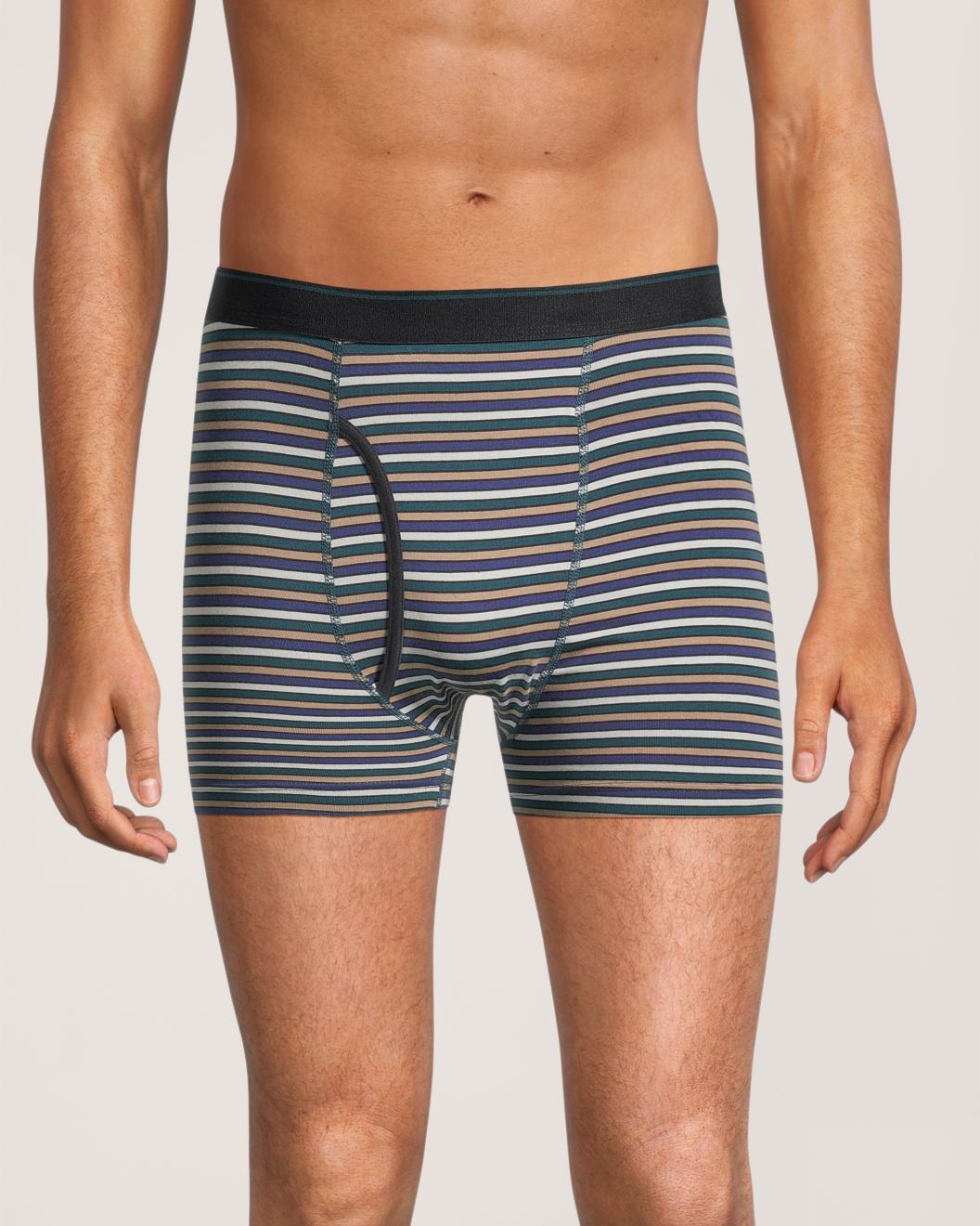 Caleçon boxeur teint en fil pour hommes, Status, Denver Hayes, paquet de 3