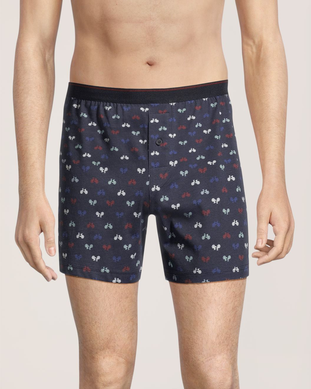 Denver Hayes Men's 3 pk Yarn Dye Loose Fit Boxers