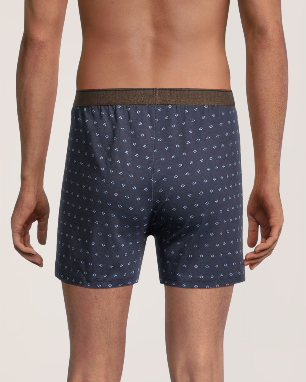 Denver Hayes Men's 3 pk Yarn Dye Loose Fit Boxers