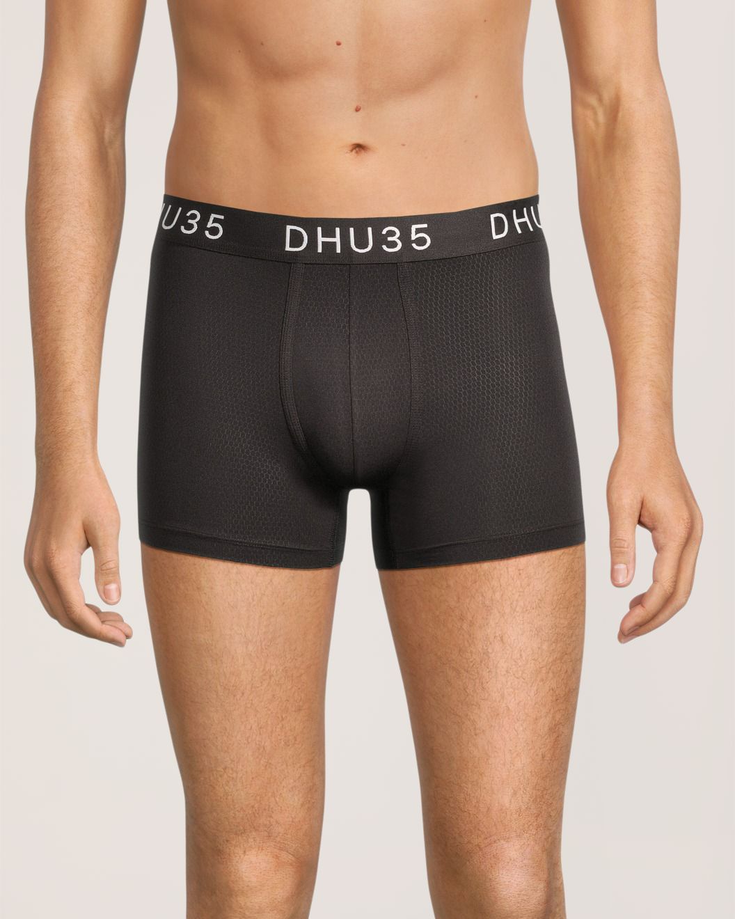 Denver Hayes Men's 3 pk Fashion Microfibre Heat Press Trunk Briefs