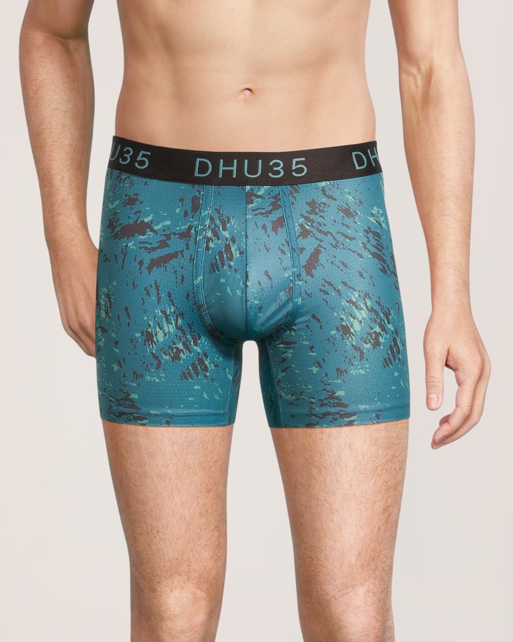 Denver Hayes Men's 3 pk Fashion Microfibre Heat Press Boxer Briefs