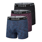Denver Hayes Men's 3 pk Fashion Microfibre Boxers Briefs Front_Angled_Left