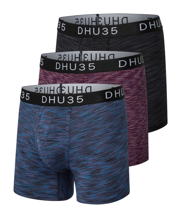 Denver Hayes Men's 3 pk Fashion Microfibre Boxers Briefs
