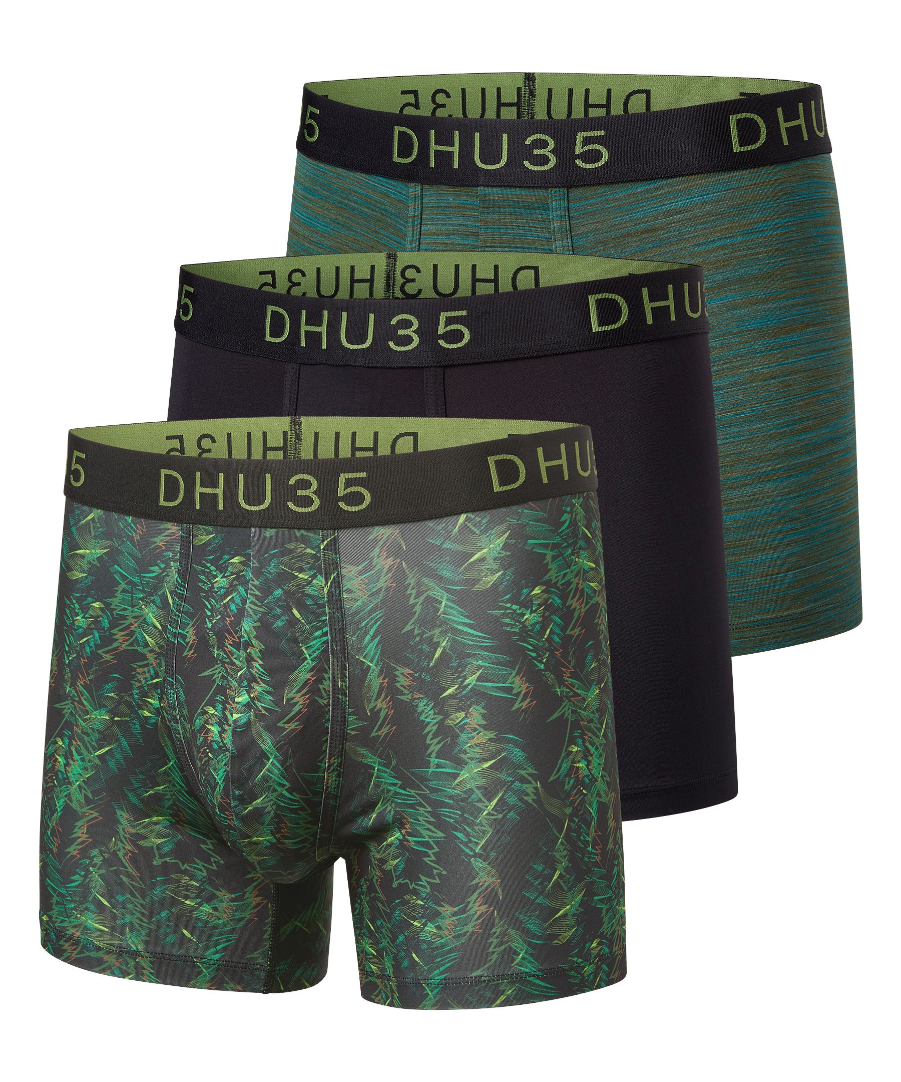 Denver Hayes Men's 3 pk Fashion Microfibre Boxer Briefs