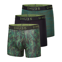 Denver Hayes Men's 3 pk Fashion Microfibre Boxer Briefs Front_Angled_Left