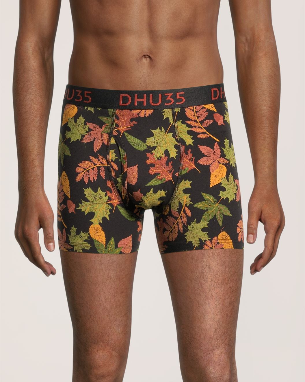 Caleçon boxeur à la mode extensible en coton pour hommes, Denver Hayes