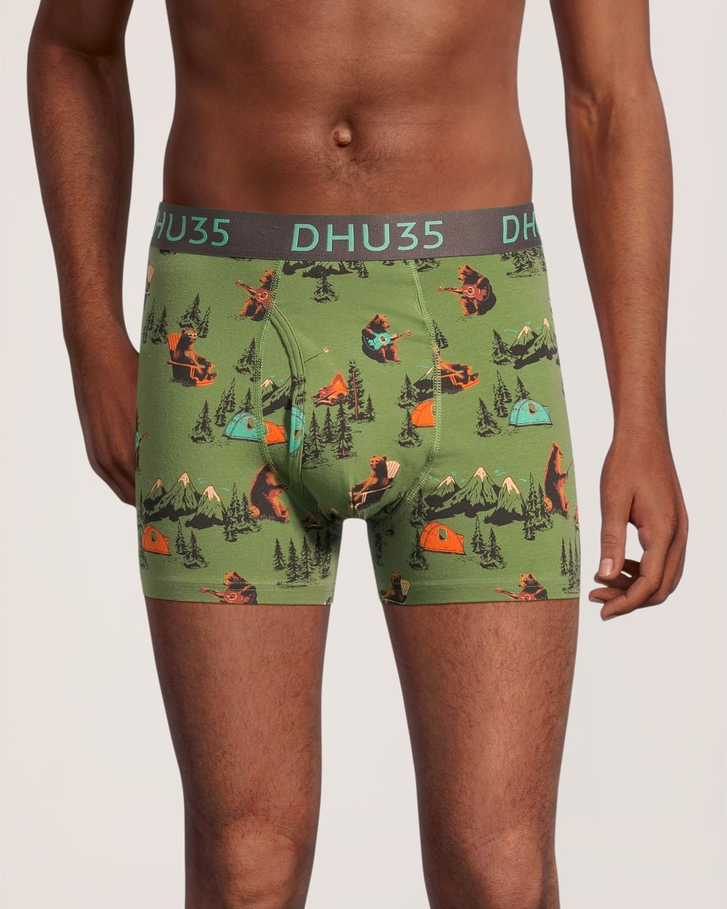 Denver Hayes Men's Fashion Cotton Stretch Boxer Briefs