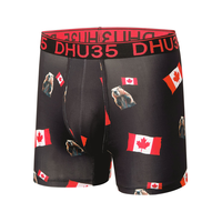 Denver Hayes Men's Fashion Microfibre Print Boxers Briefs