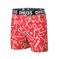 Caleçon boxeur de Noël de coupe ample en microfibre pour hommes, Denver Hayes Front_Angled_Left