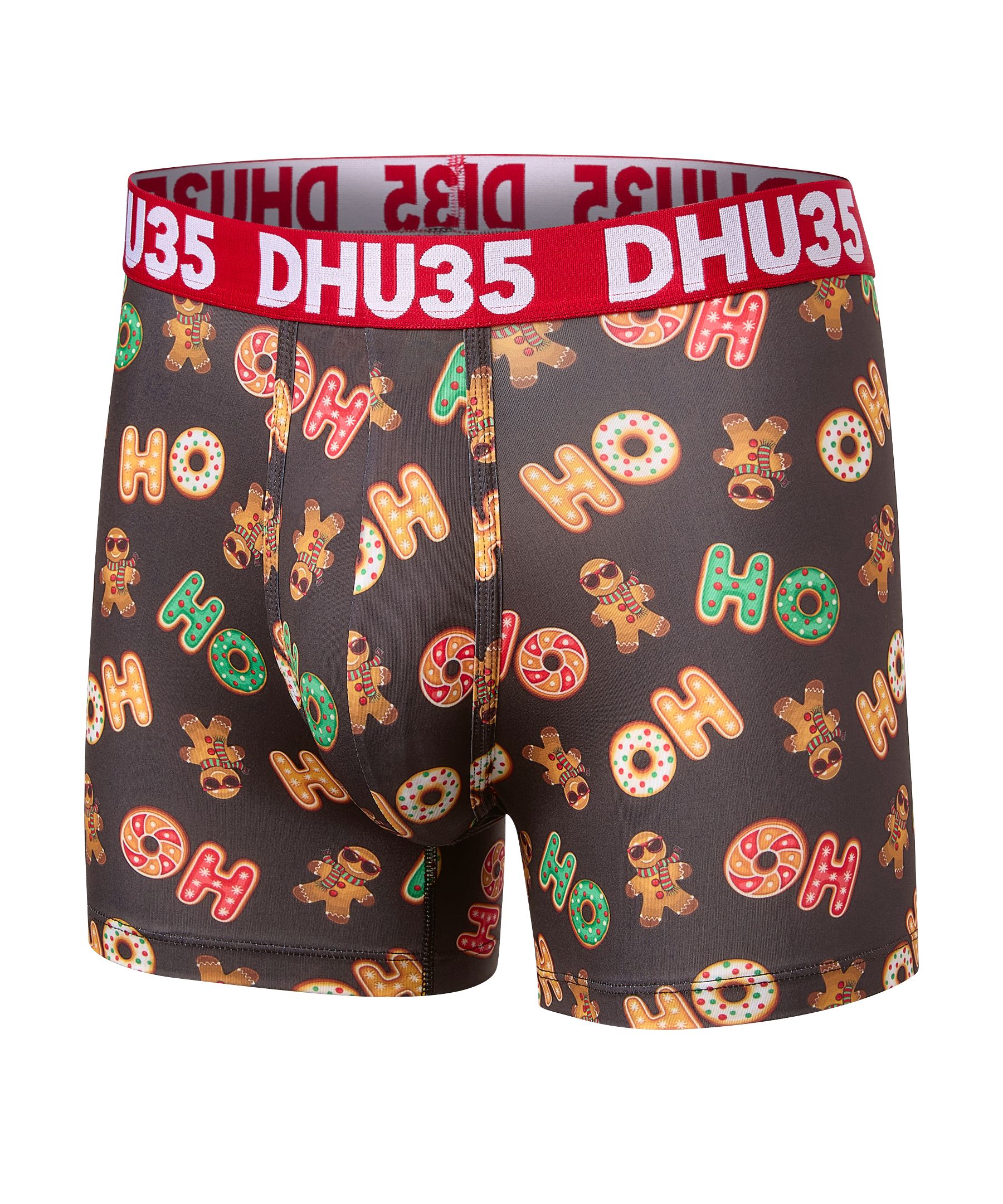 Caleçon boxeur de Noël en microfibre pour hommes, Denver Hayes