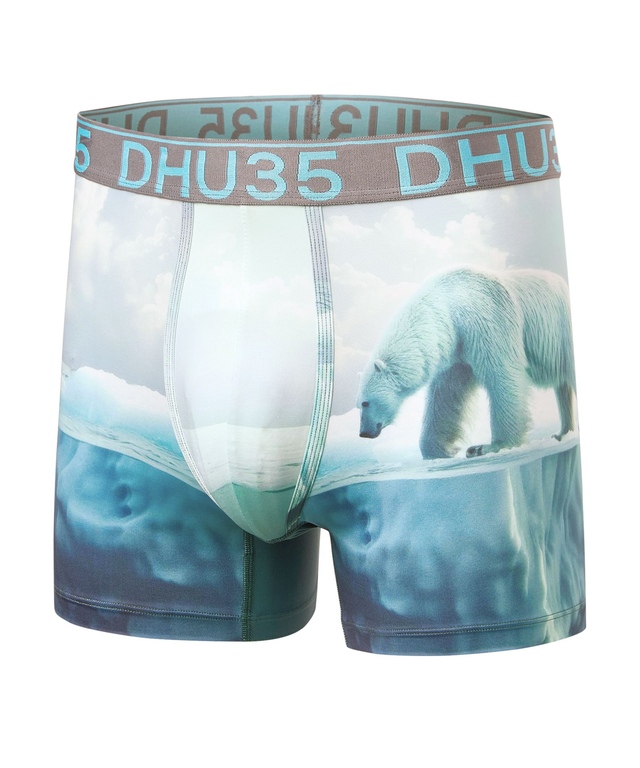 Denver Hayes Men's Fashion Microfibre Photo Real Boxer Briefs