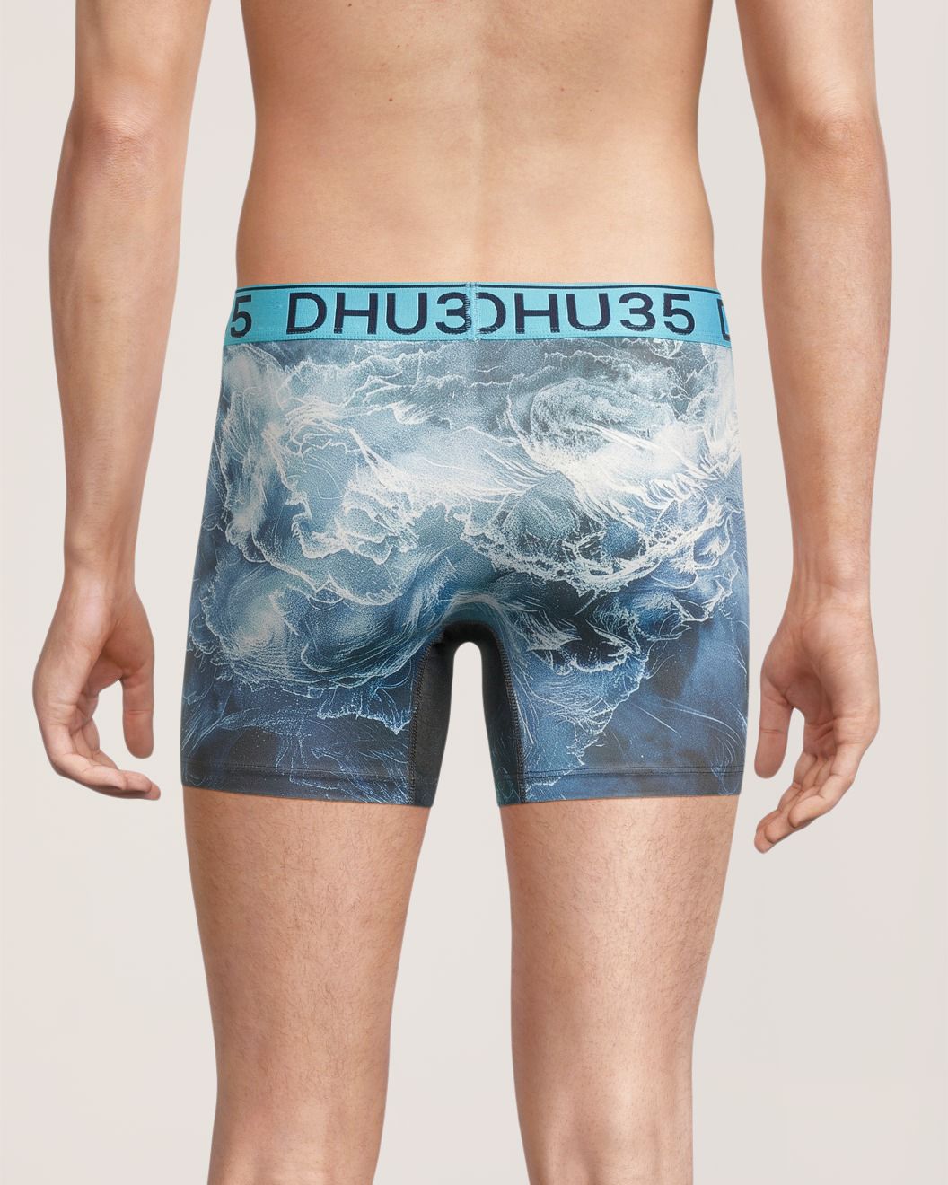 Denver Hayes Men's Fashion Microfibre Photo Real Boxer Briefs