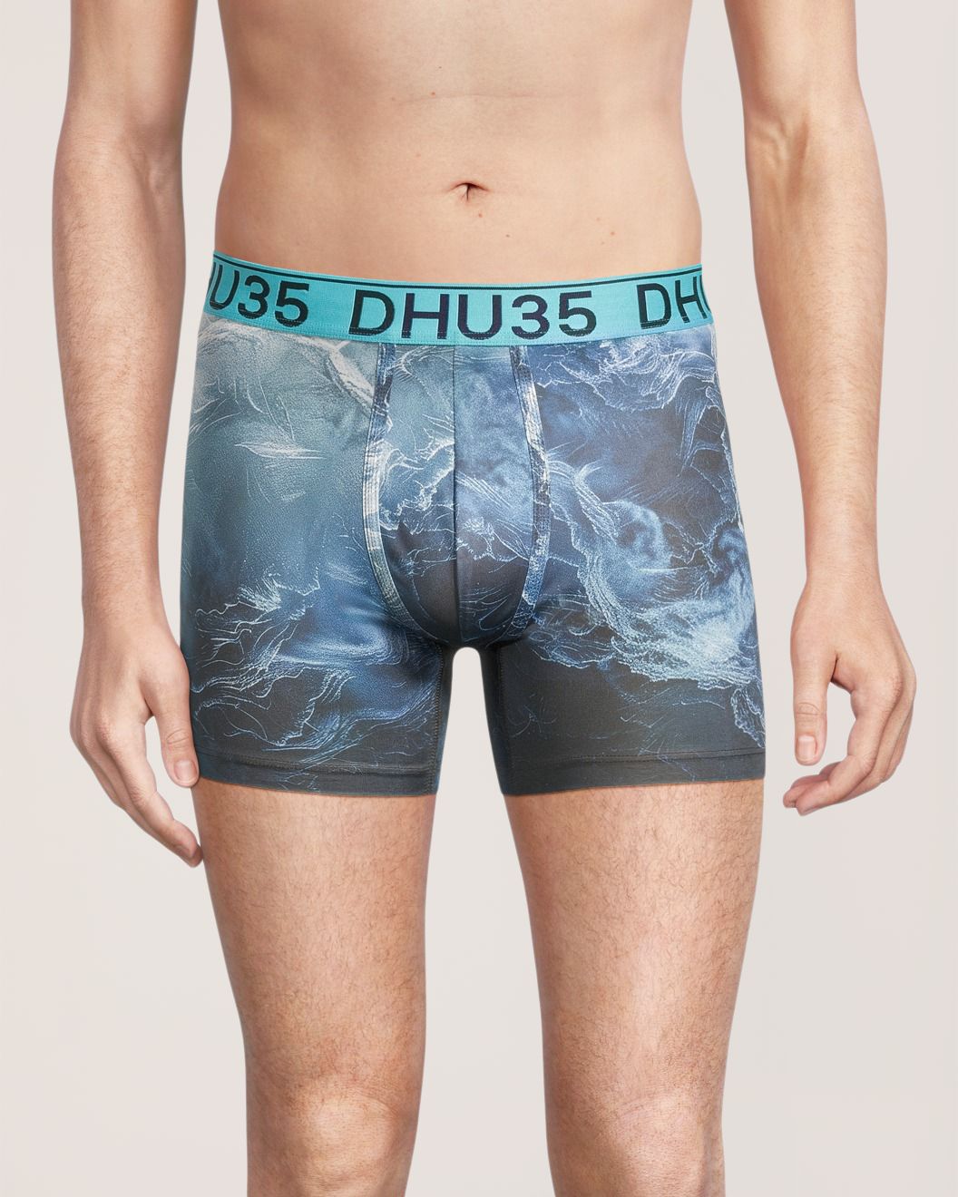 Denver Hayes Men's Fashion Microfibre Photo Real Boxer Briefs