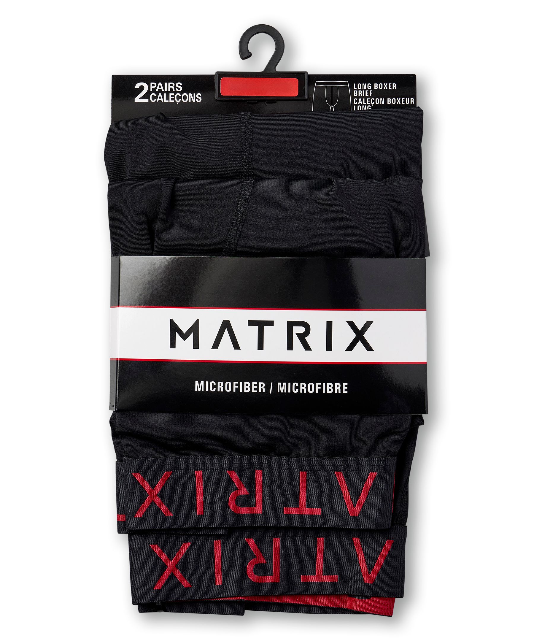 Matrix Men's 2 pk Microfibre Long Boxers