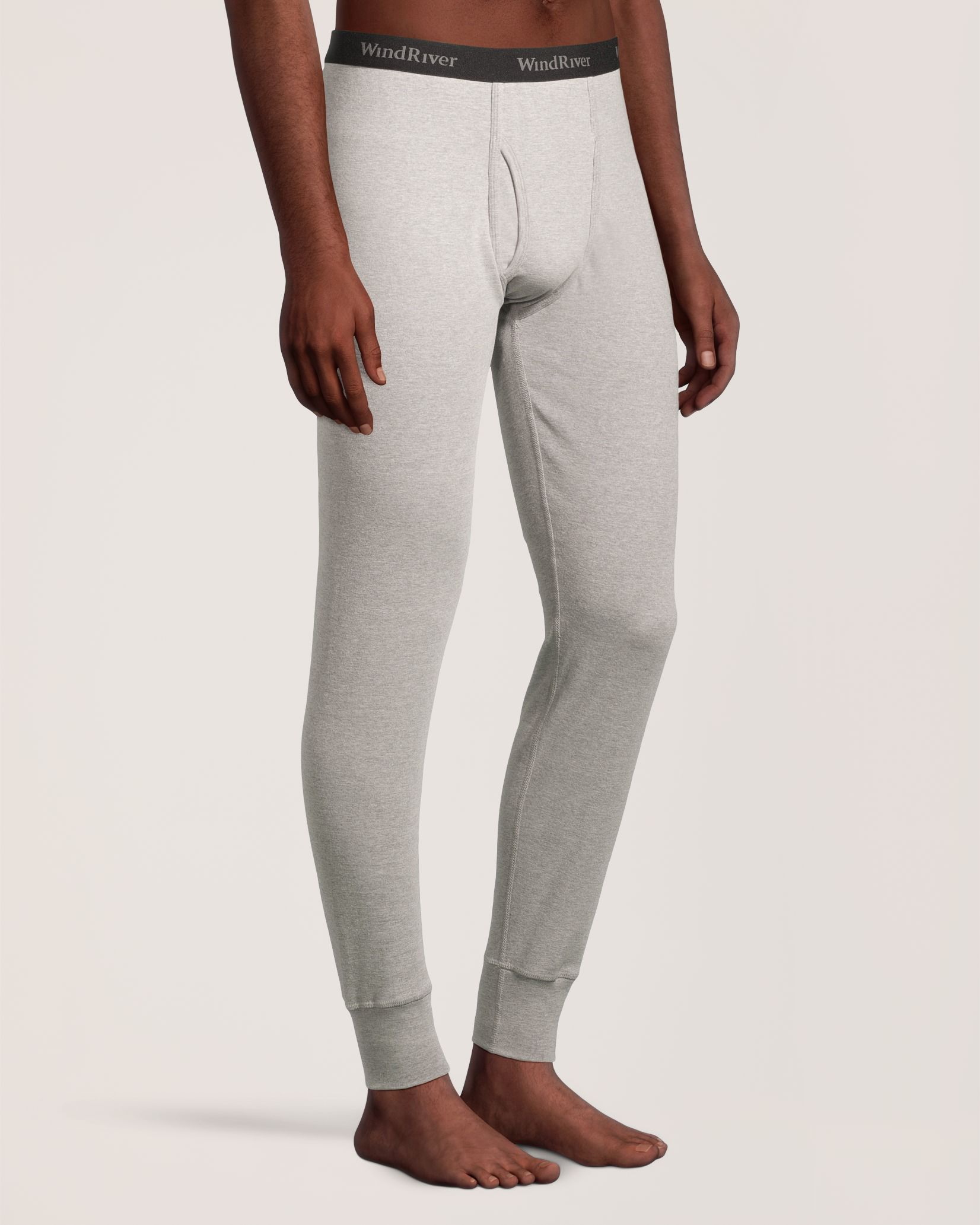 Pantalon isotherme en tricot côtelé pour hommes, WindRiver