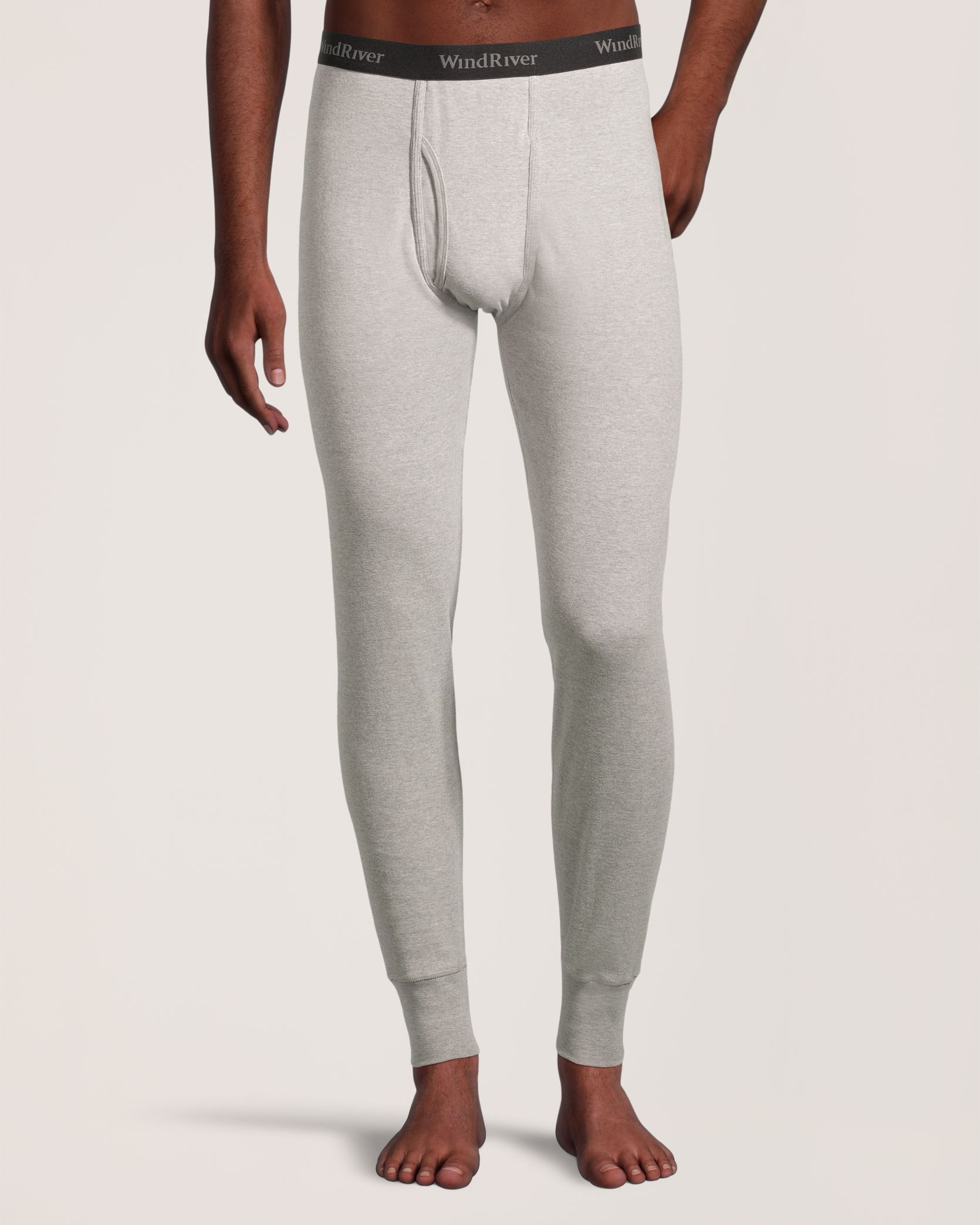 Pantalon isotherme en tricot côtelé pour hommes, WindRiver