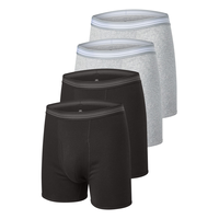 Civics Men's 4 pk Cotton Boxers Briefs Front_Angled_Left