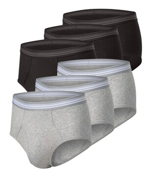 Civics Men's 6 pk Cotton Briefs