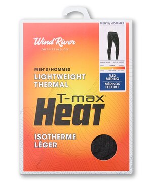 WindRiver Men's T-Max Heat Flex Merino Pants