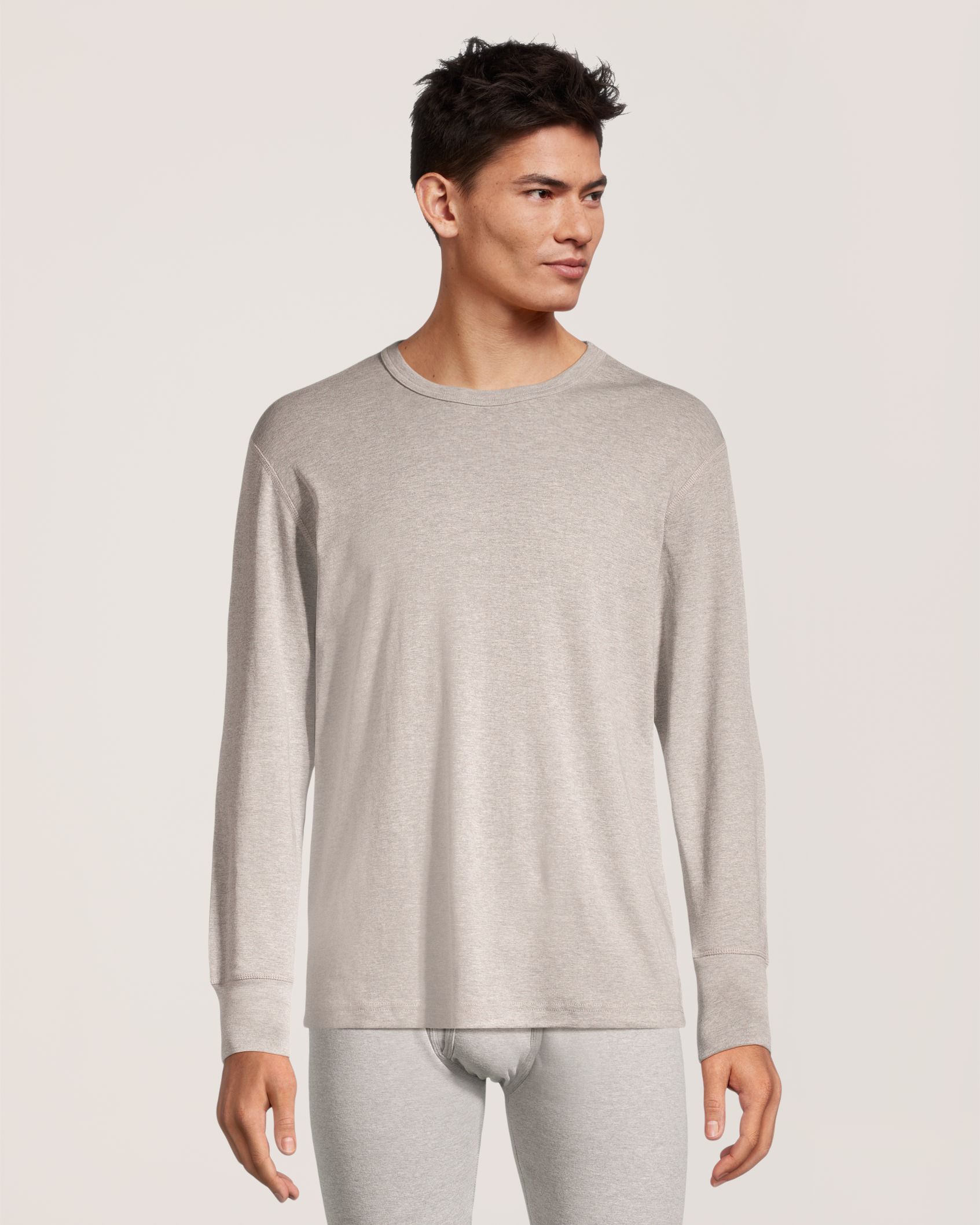 WindRiver Men's Rib Knit Thermal Top