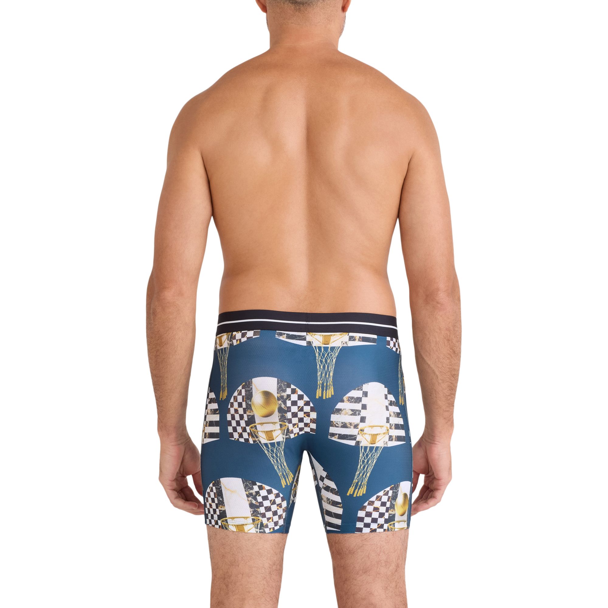 Caleçon boxeur en filet perméable à l'air pour hommes, BallPark Pouch, Volt, SAXX