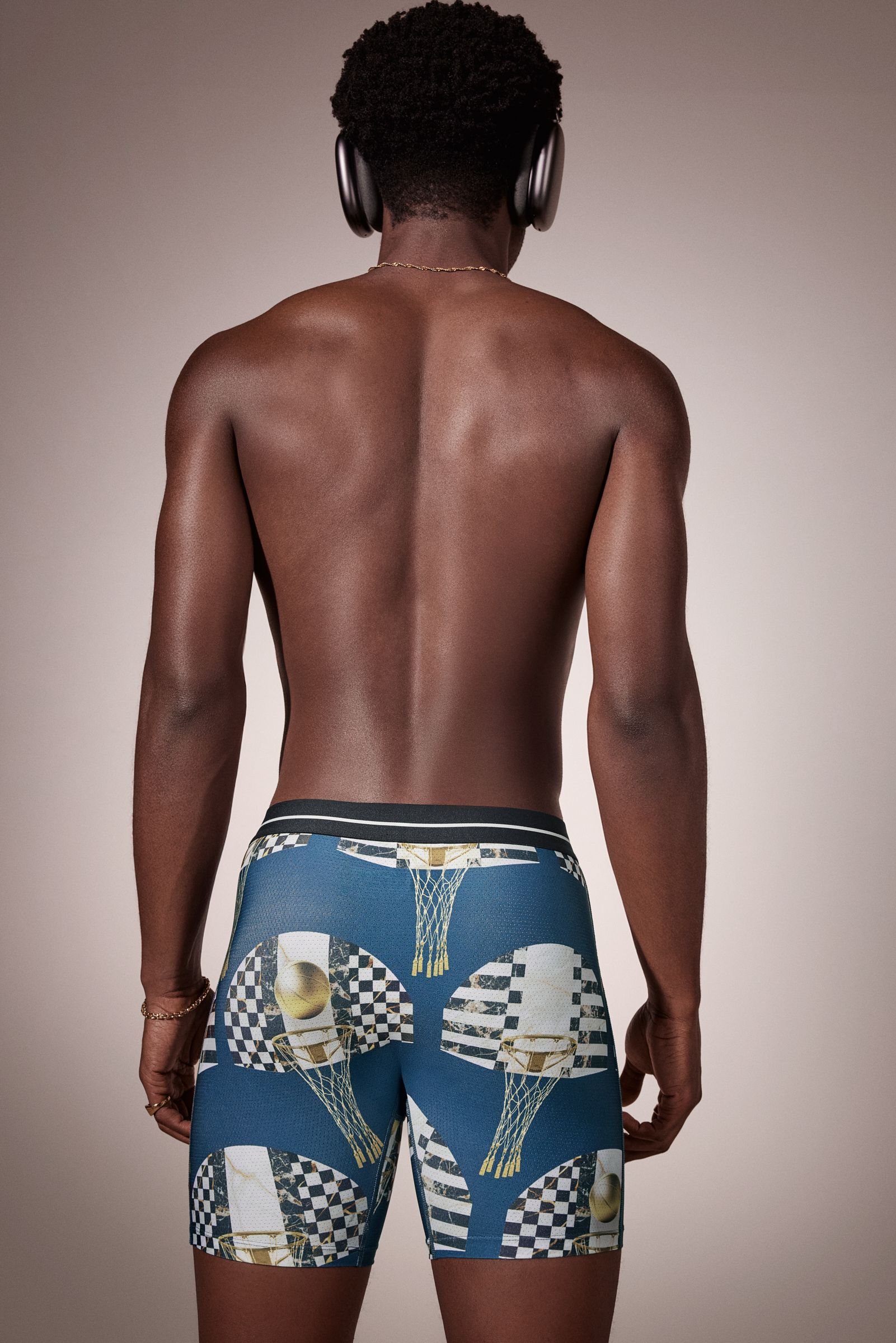 Caleçon boxeur en filet perméable à l'air pour hommes, BallPark Pouch, Volt, SAXX