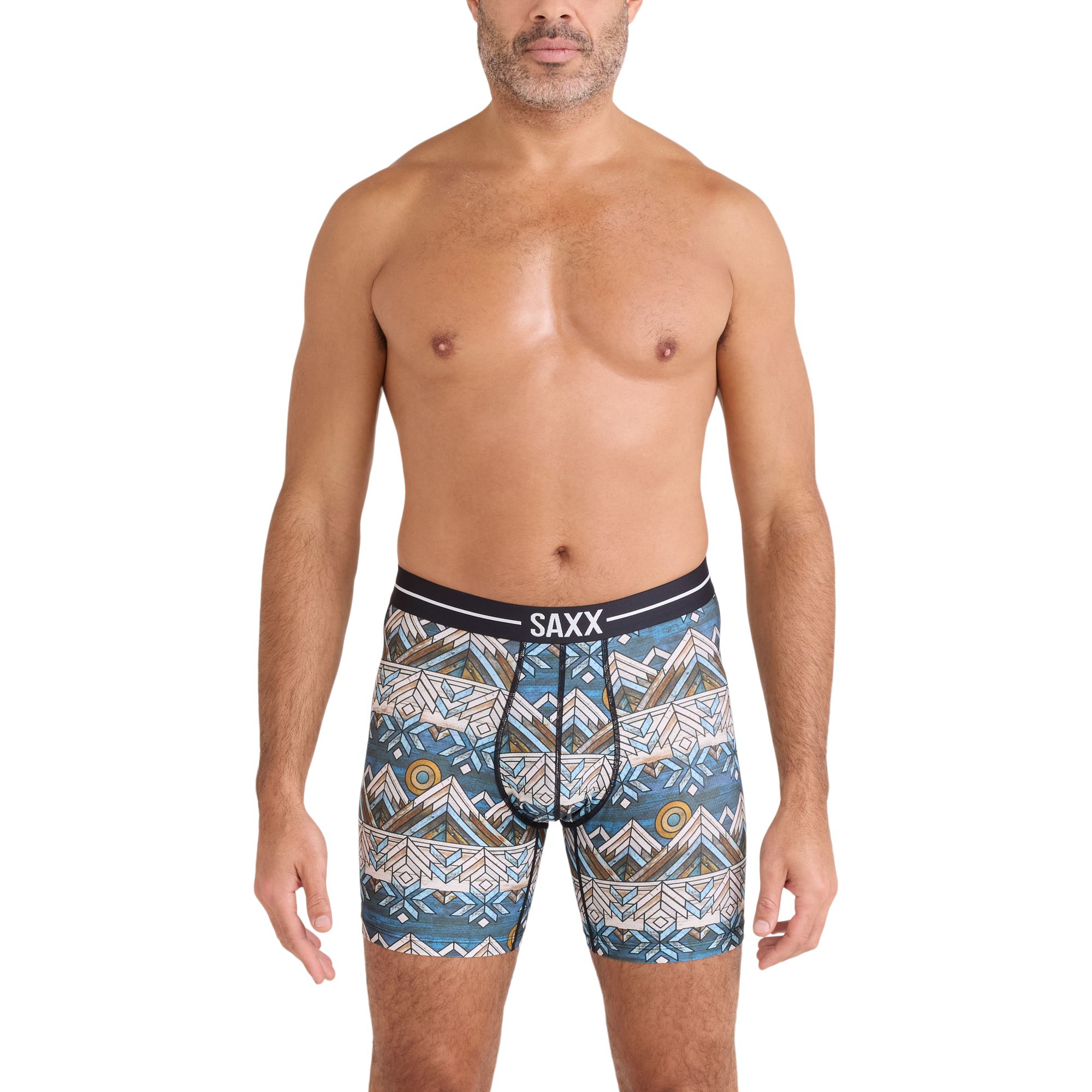 Caleçon boxeur en filet perméable à l'air pour hommes, BallPark Pouch, Volt, SAXX