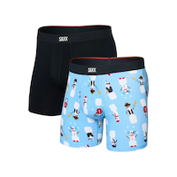 SAXX Men's 2 pk Vibe Xtra Boxer Briefs Front_Angled_Left