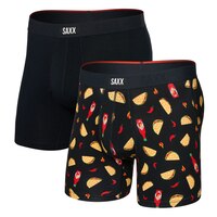SAXX Men's 2 pk Vibe Xtra Boxer Briefs Front_Angled_Left