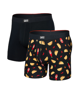 SAXX Men's Vibe Xtra Boxer Brief - 2 Pack