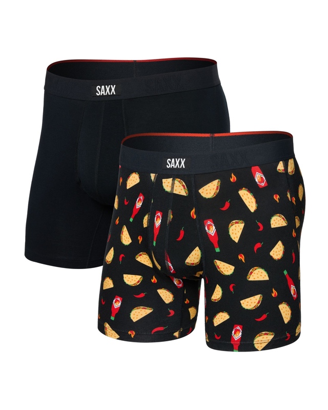 SAXX Men's Vibe Xtra Boxer Brief - 2 Pack