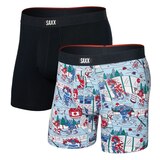 SAXX Men's 2 pk Vibe Xtra Boxer Briefs Front_Angled_Left