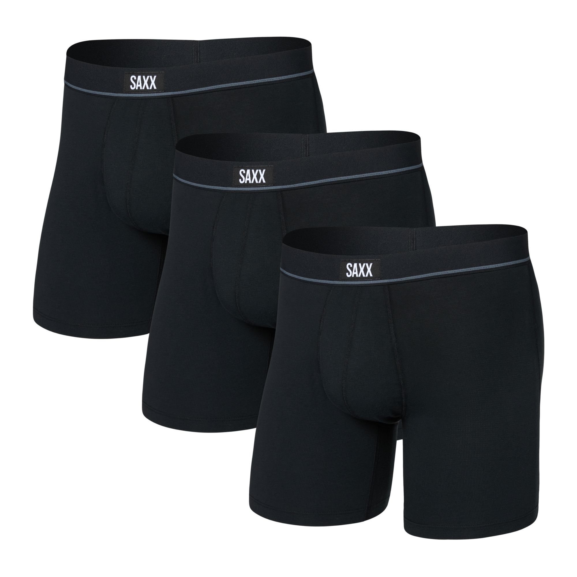 Caleçon boxeur pour hommes, BallPark Pouch, Essential, SAXX, paquet de 3