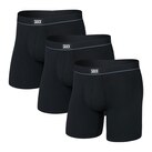 SAXX UNDERWEAR Daytripper Boxer Brief Fly 2-Pack Tech Rec Stripe/Black