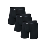SAXX Men's 3 pk BallPark Pouch® Essential Boxer Briefs Front_Angled_Left