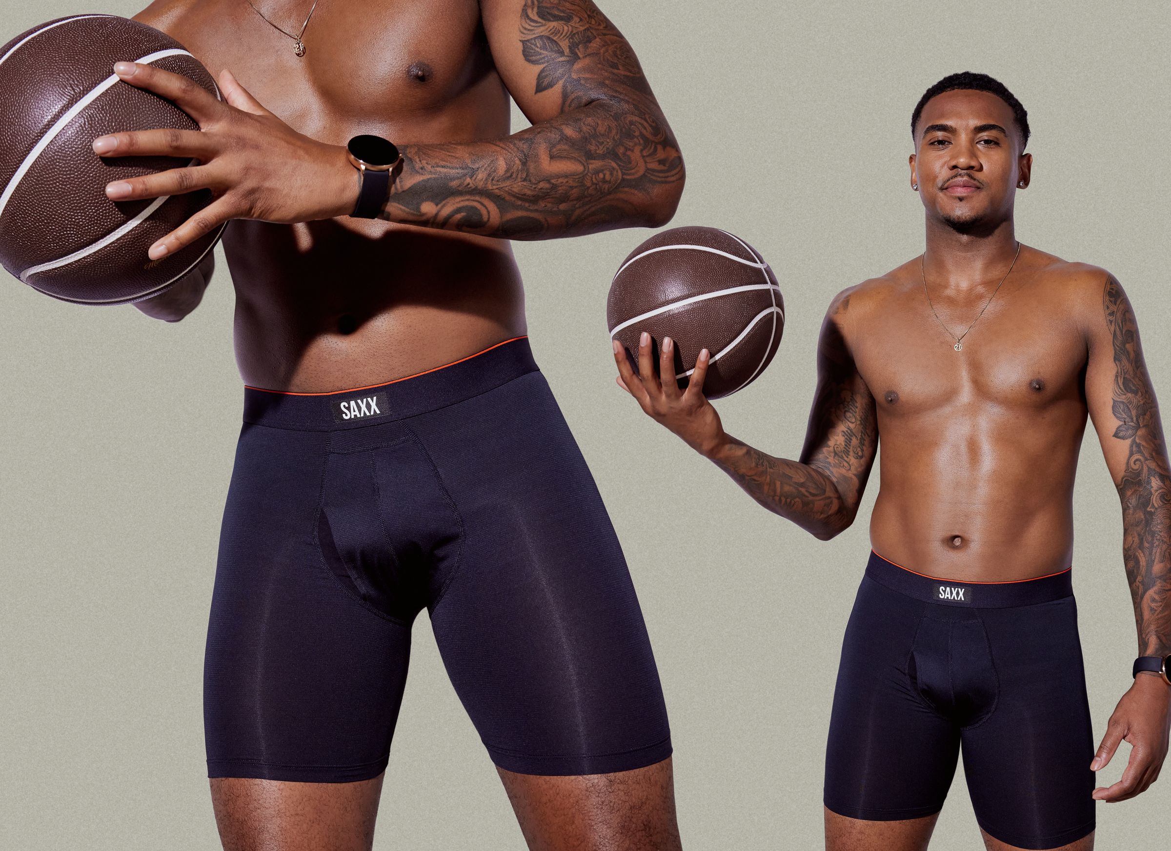 SAXX Men's 3 pk Multi-Sport Mesh Boxer Briefs