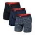 Caleçon boxeur en filet pour hommes, Multi-Sport, SAXX, paquet de 3 Front_Angled_Left