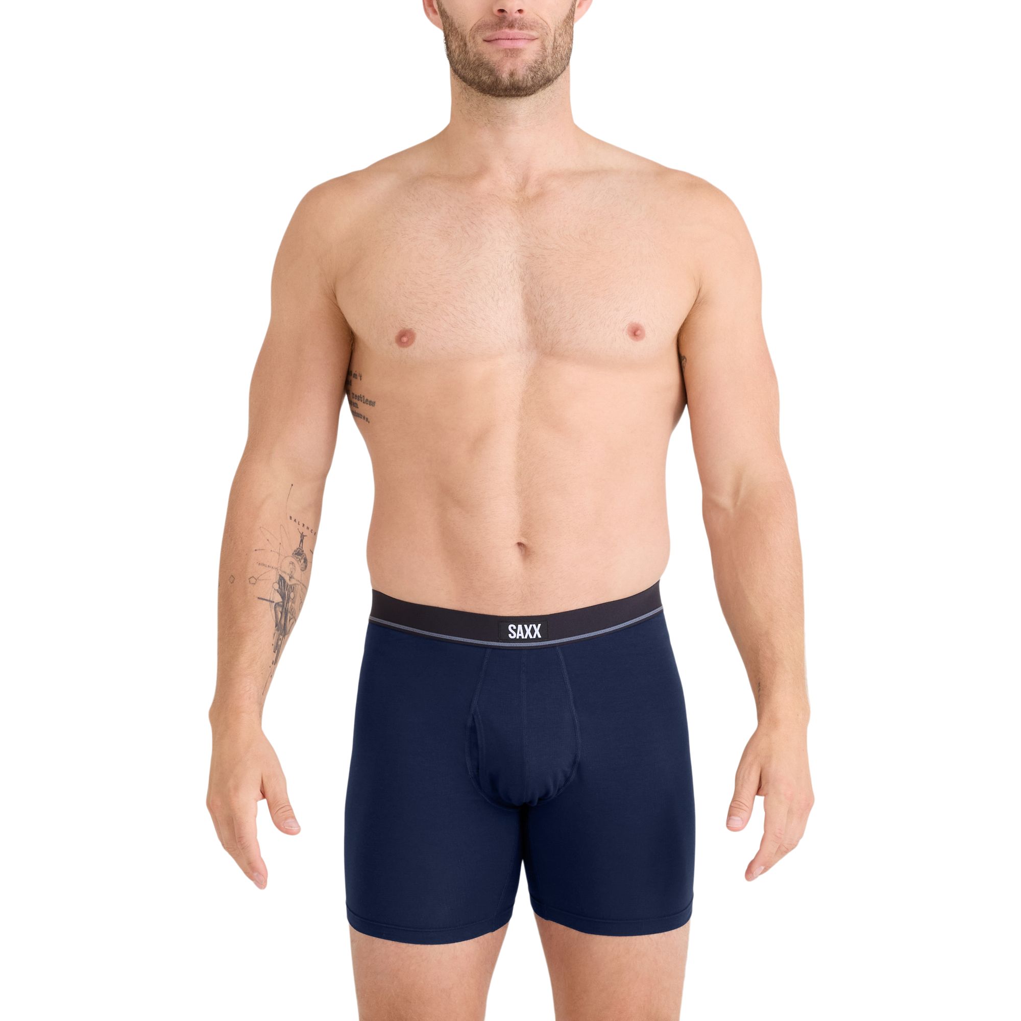 Caleçon boxeur en coton pour hommes, Essential, SAXX