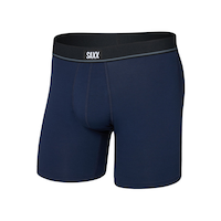 SAXX Men's Essential Cotton Boxer Briefs Front_Angled_Left