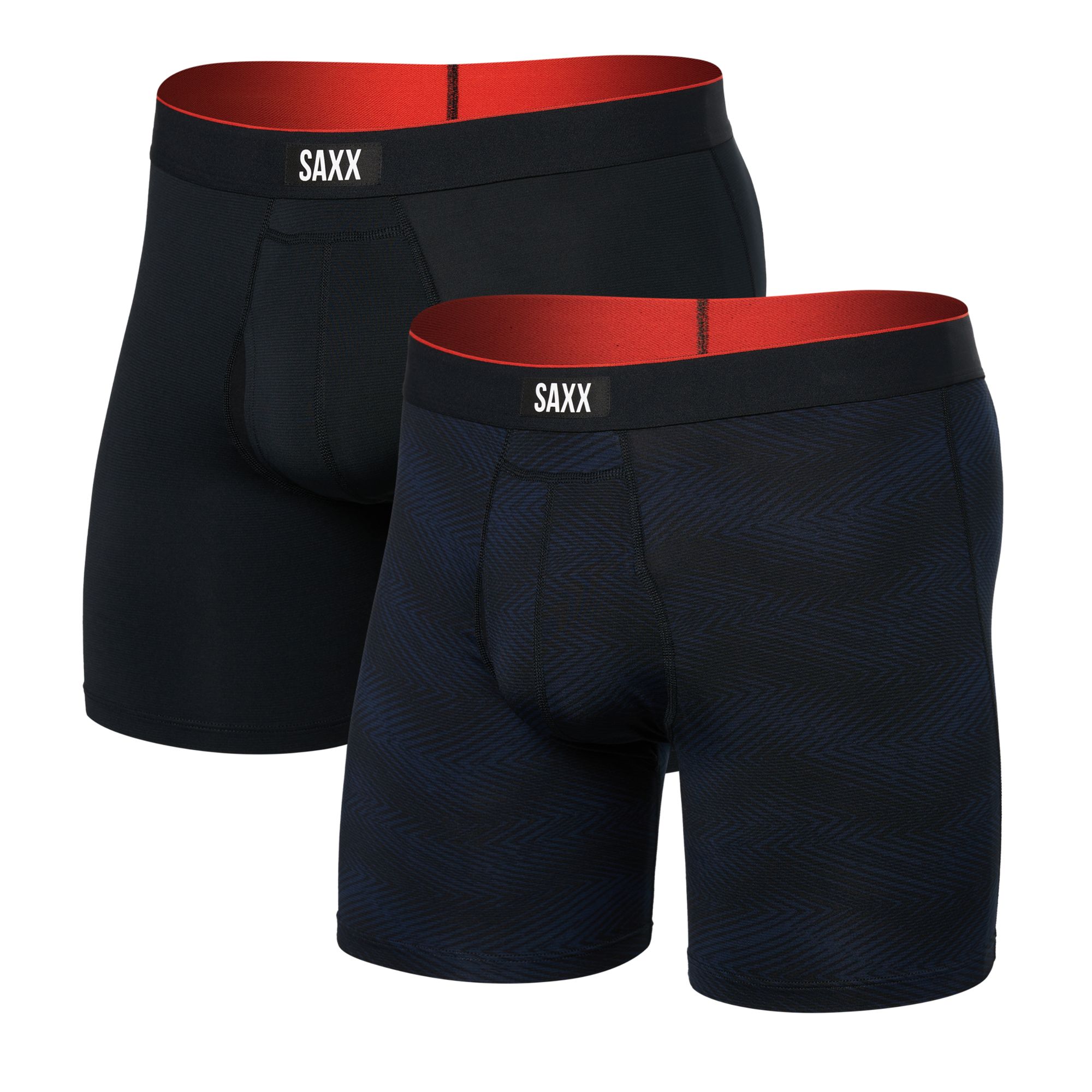 Caleçon boxeur en filet pour hommes, Multi-Sport, SAXX, paquet de 2
