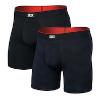 SAXX Men's 2 pk Multi-Sport Mesh Boxer Briefs Front_Angled_Left