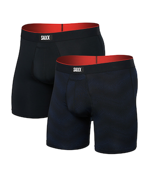 Caleçon boxeur en filet pour hommes, Multi-Sport, SAXX, paquet de 2