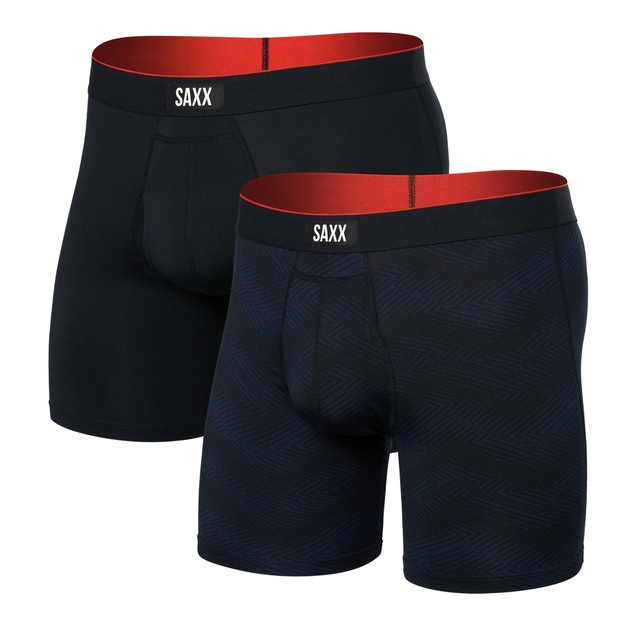 Caleçon boxeur en filet pour hommes, Multi-Sport, SAXX, paquet de 2