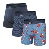 Boxeur rayé pour hommes, Daytripper Santathlon, SAXX Front_Angled_Left